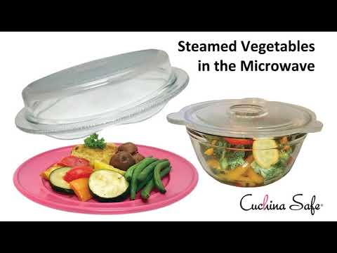 How to steam vegetables in the microwave, green beans, broccoli, spinach