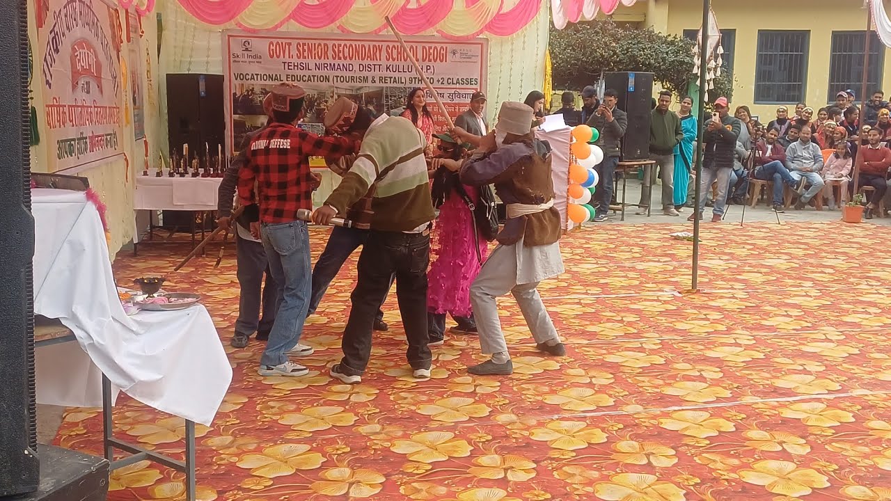 31 dec 2025 school play  || deogi schoolplay || phadi comedy