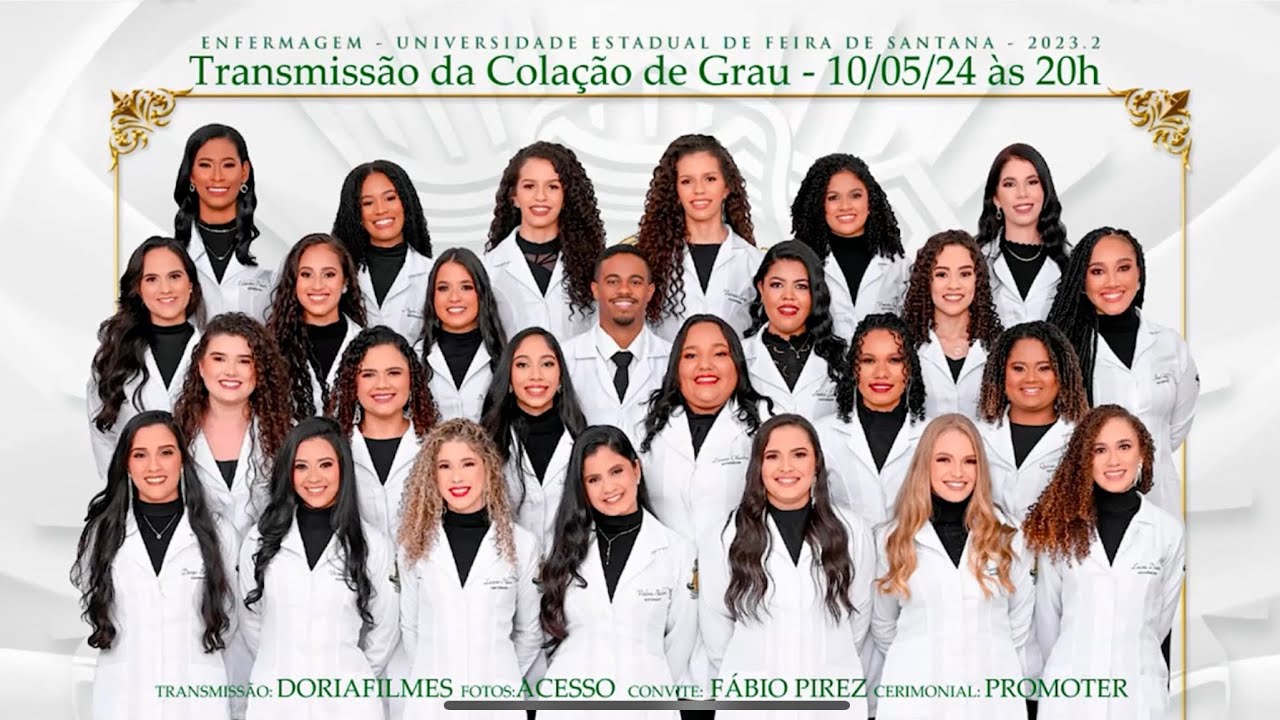AO VIVO - Transmissão da Formatura de Enfermagem UEFS - 2023.2 às 20h - 10/05/24