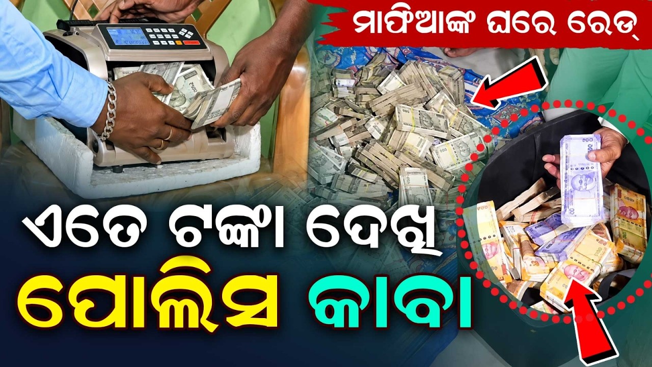 Thumbnail for Puri Drug Raid | ₹64 Lakh Cash and 183 KG Ganja Seized | 2 Arrested | Odisha Crime | Argus News