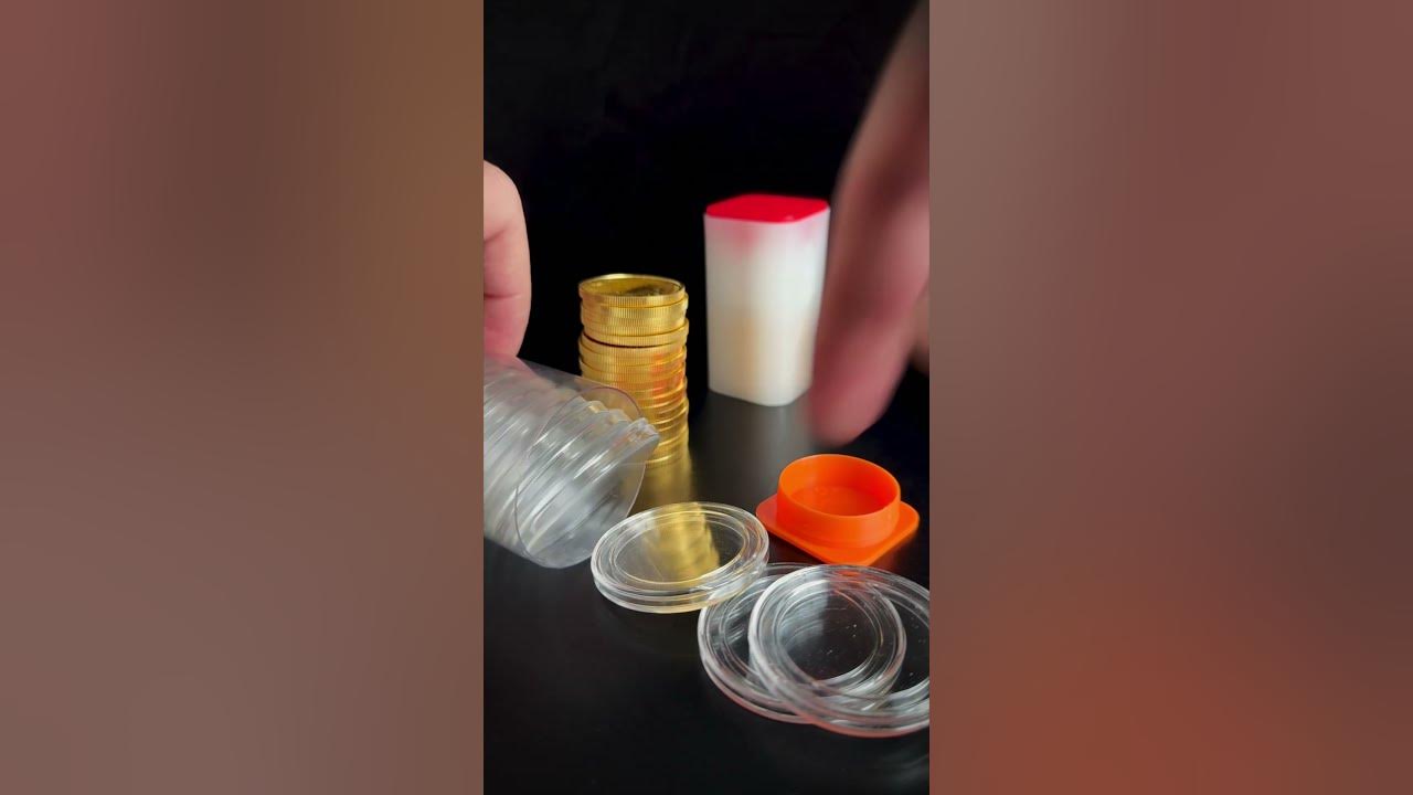 Gold Coin Storage Capsules and Tubes YouTube