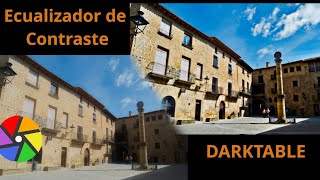 Darktable: Ecualizador de contraste