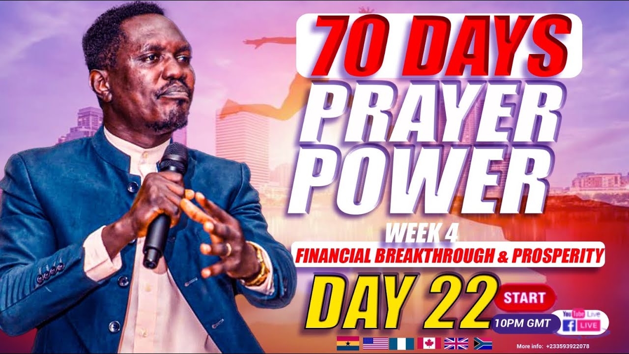 70 DAYS PRAYER POWER | DAY 22: Destroying the Spirit of Poverty and ...