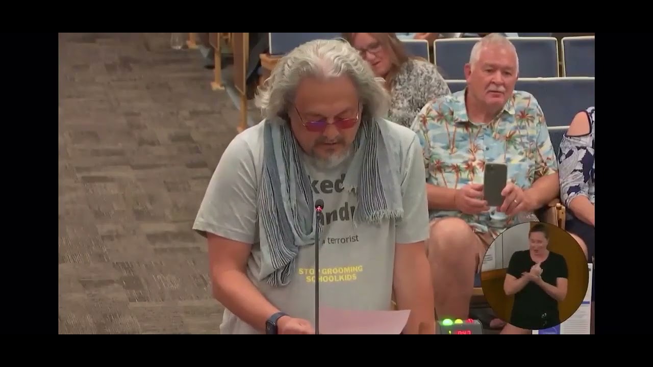 Clark County School District Board Confronted For Gender-grooming By a Ticked Off Grandpa