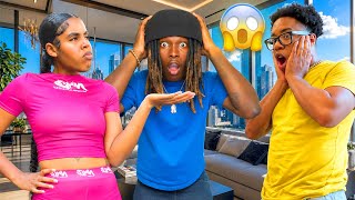 We Pranked His Girlfriend With A Fake Cheating Text 😂💔