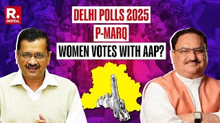 P-MARQ Exit Poll Prediction: How The Male and Female Populace Of Delhi Voted | AAP vs BJP