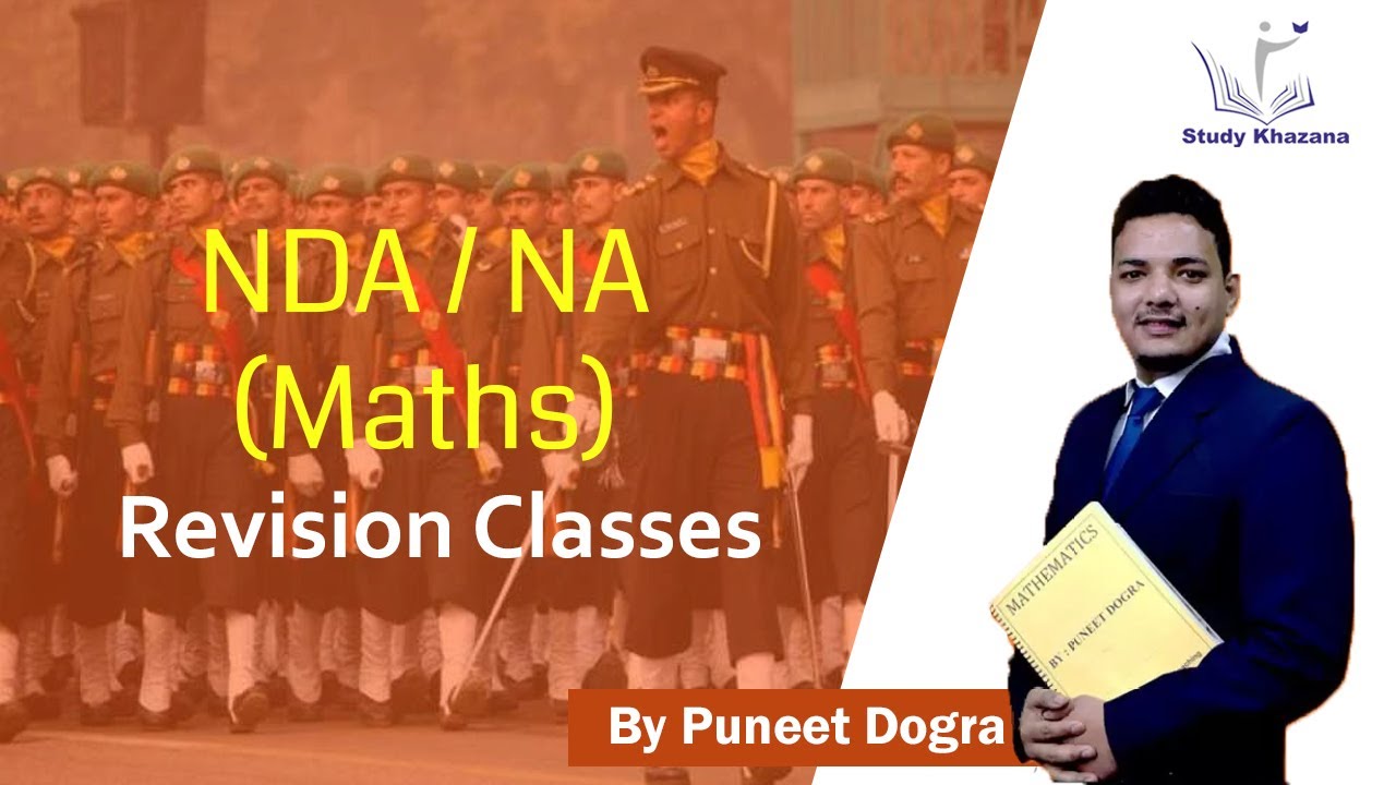 Maths Revision Class NDA-NA | Study Khazana - YouTube