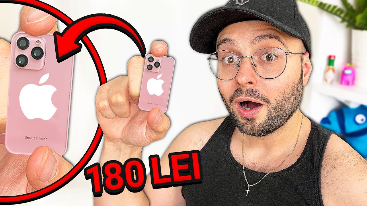Am cumparat CEA MAI MICA COPIE de iPhone DIN LUME