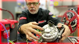 ALTERNATOR and HOW TO CONNECT THE VOLTAGE REGULATOR