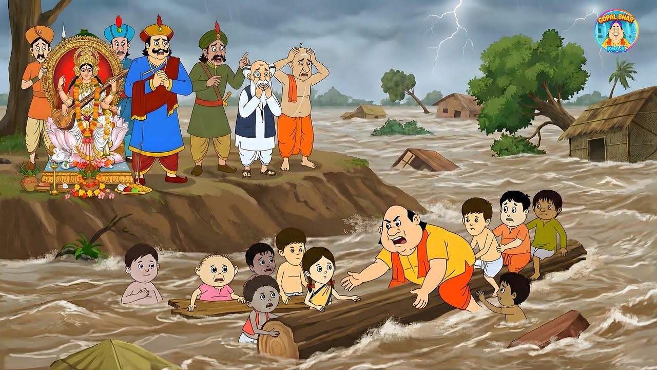 সারস্বতী পূজা বিসর্জনে দুর্ঘটনা! গোপাল দাদা বাঁচালেন শিশুগুলোর জীবন | Gopal Bhar | New Episode 2025