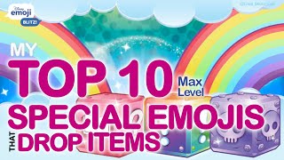 Disney Emoji Blitz Top 10 Special Emojis that Drop Items - Max Level