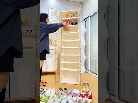 Foldable Shoe Cabinet No Installation Needed Satisfying Short