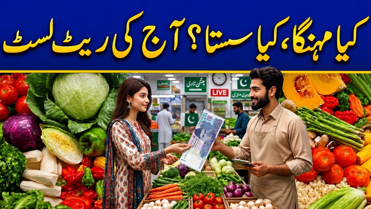 کیا مہنگا کیا سستا?آج کی ریٹ لسٹ