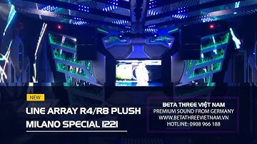 Trải Nghiệm Âm Thanh Loa B3 Line Array R4/R8Plush tại Karaoke Hùng Thao