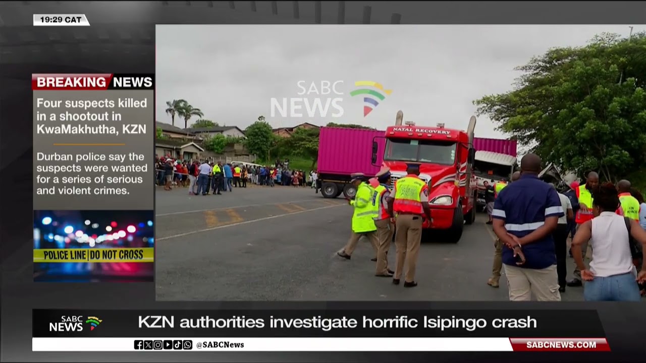 KZN authorities investigate horrific Isipingo crash