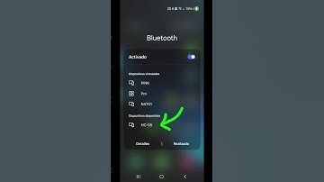 Conexión del Modulo bluetooth HC05 o HC06 a nuestro celular para el control del robot.