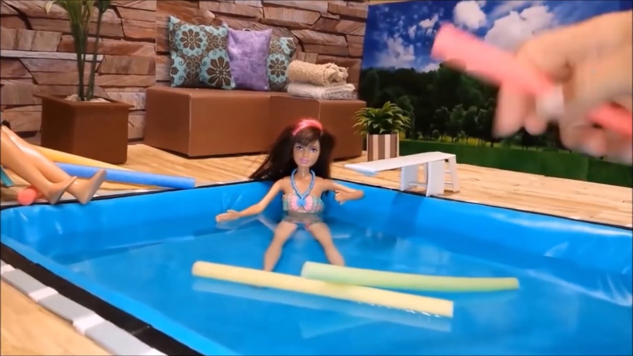5 DIY  Doll Swimming  Pools  YouTube