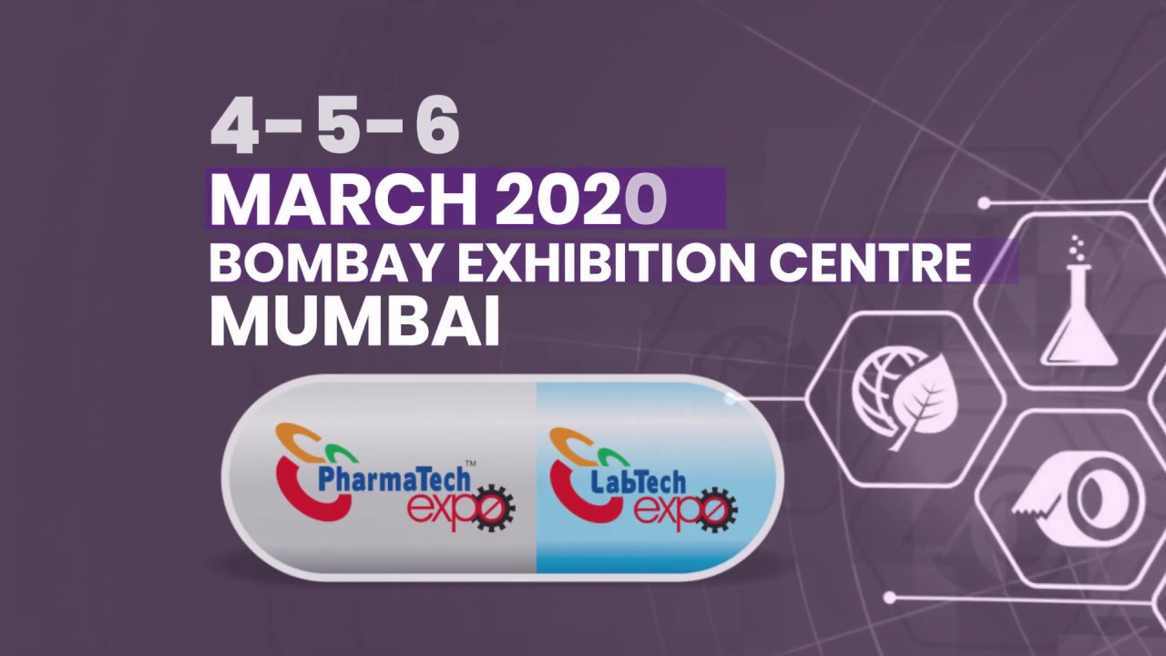 11th Edition of PHARMA & LAB EXPO 2020 4-5-6 March, Bombay Exhibition Centre 250 Plus EXHIBITORS