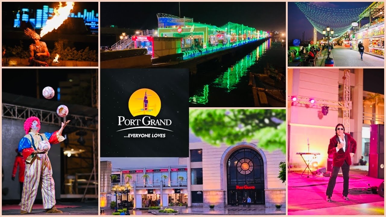 Visited Port Grand Karachi 2024 | Best Entertainment Spot | Best Food Street | Afsheen Jahangir