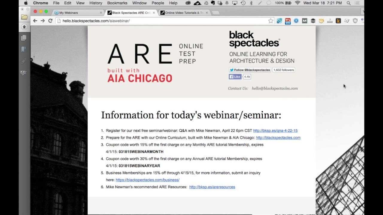 Q&A Session - Architecture Registration Exam Webinar A.R.E. Site Planning & Design Exam Review a.r.e اختصار