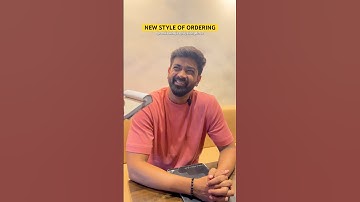 New style of ordering. #Funny #comedy #couple #explore #reels #order #wife #argument #kyasoorathai