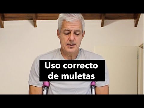 Video: Cómo hacer que sus muletas sean más cómodas: 9 pasos