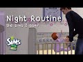 single dad night routine the sims 2 aesthetic gameplay 