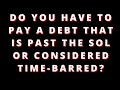 STATUTE OF LIMITATIONS FOR ALL DEBT