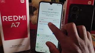 How To Create Google Account In Redmi A7 Redmi A7 pro Me Play Store id Kaise Banaen play store open