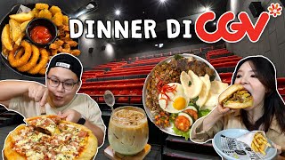 MAKAN MAKANAN BIOSKOP CGV !! ENAK GAK SIH ??