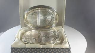 Rare Sterling Silver Musical Kigu Powder Box Compact 1959