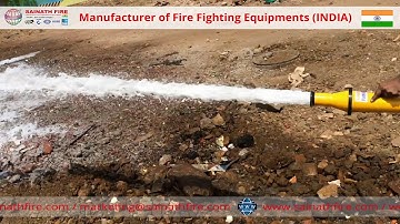 Foam Making Branch Pipe FB 10X in Fire Fighting by Sainath Fire Mumbai India