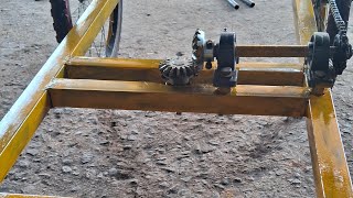how to make manual floor cleaner mekenikal engineering project