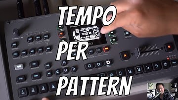 Elektron Octatrack MKII 1.40 Tempo Per Pattern