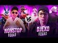 Djexo dangerous than white444 squad    india vs mena server squad  garena free fire 