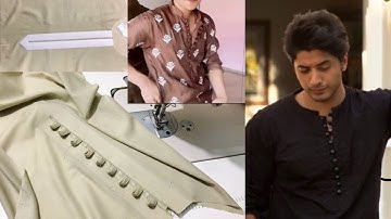 New Placket design / Gents patti design