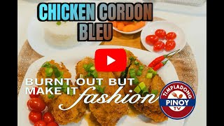 How to Make Chicken Cordon Bleu | Crispy, Cheesy & Creamy Filipino Style!