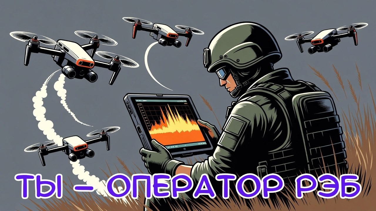 ТЫ - ОПЕРАТОР РЭБ (И ЭТО ТВОЯ ОХОТА НА ОПЕРАТОРОВ ДРОНОВ)
