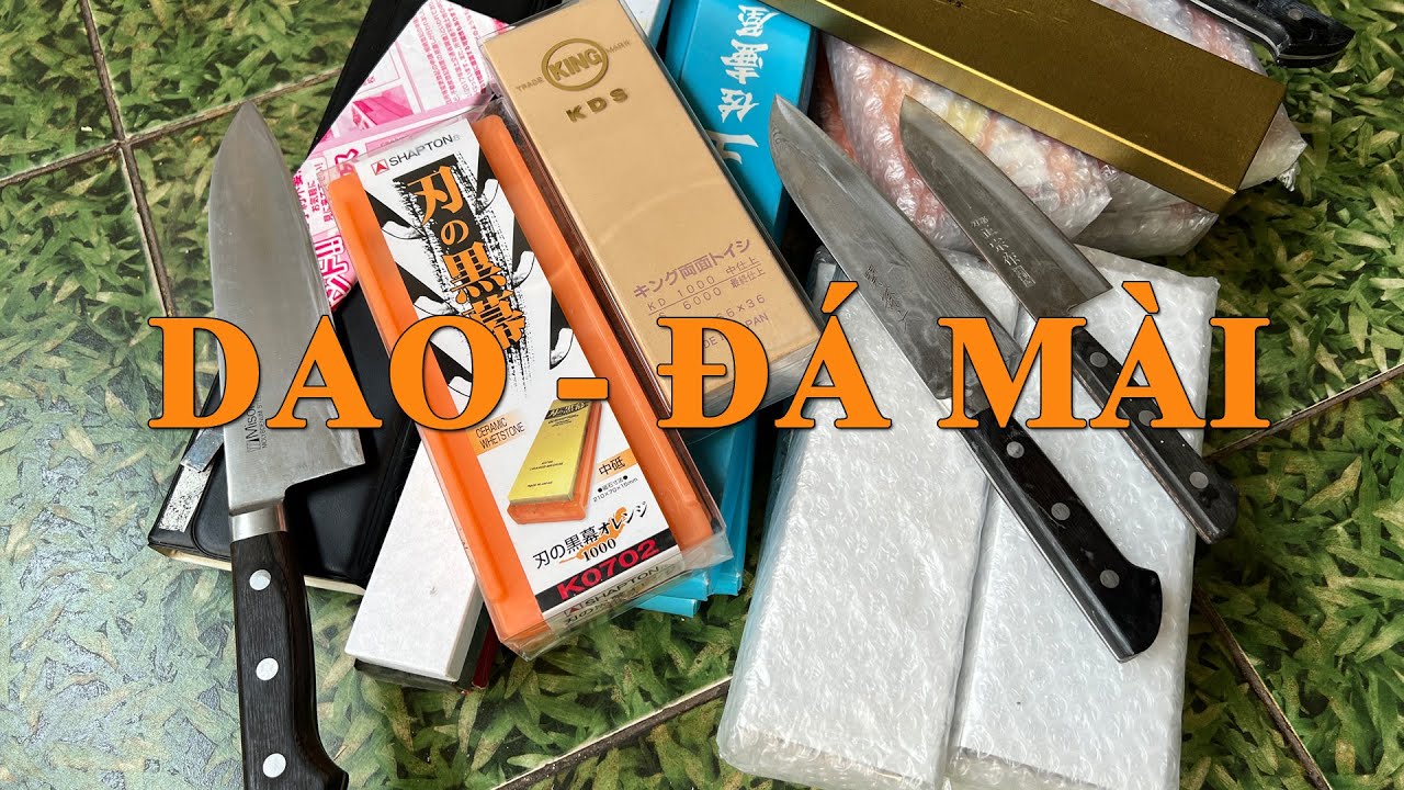 Khui Thùng Dao Nhật - Đá Mài King, Shapton - 0902767989
