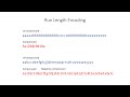 Data Compression:  Run Length Encoding (RLE)