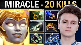 Dawnbreaker Dota Gameplay Miracle with 20 Kills and Halberg