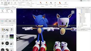 How to make a Sonic game in Roblox Studio Easy Moving Eyes (Works with every Sonic Rig)