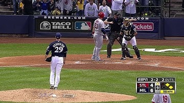 STL@MIL: Henderson fans Adams to seal Brewers