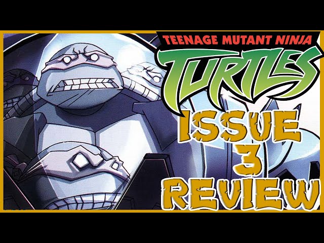Ninja turtles dreamwave issue 3 review - YouTube