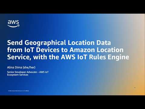 Send Geo Coordinates from IoT Devices to Amazon Location Service with the AWS IoT Rules Engine
