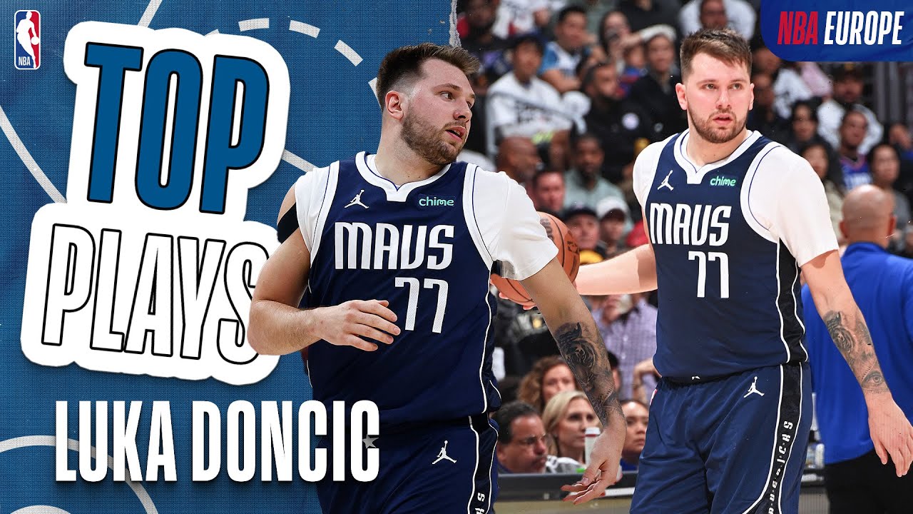MAKING HISTORY 🪄 Luka Doncic with ANOTHER 30+ points in the Playoffs ...