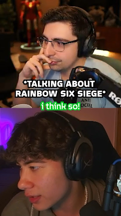 Shroud Asks “What Is The HARDEST FPS Game” to The Best Rainbow 6 Player