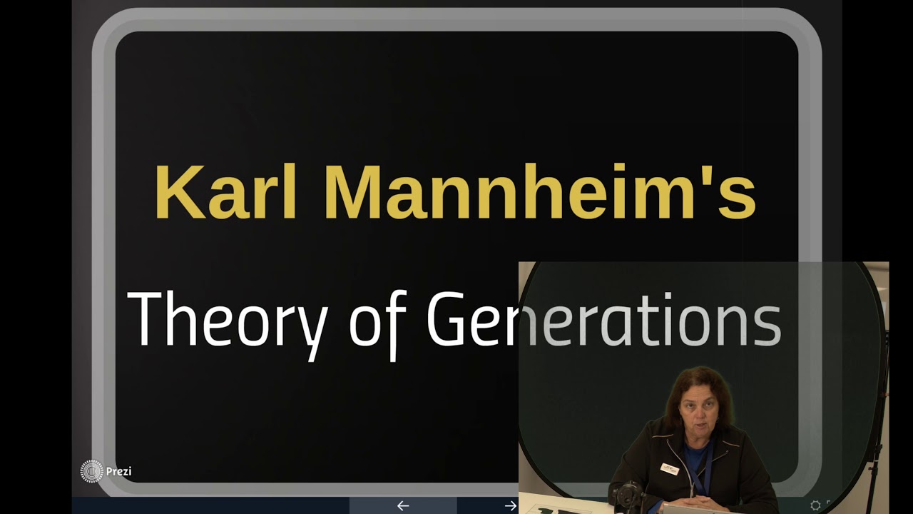 to uger fatning vedvarende ressource Karl Mannheim's Theory of Generations - YouTube