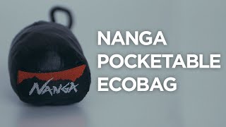 【NANGA】ナンガ ポケッタブルエコバッグ