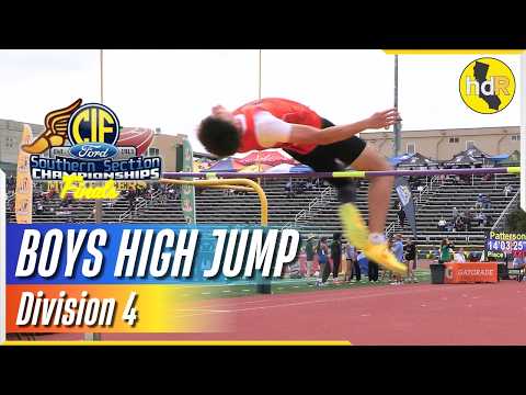 2026 TF - CIF-SS Ford Track and Field Finals - Boys High Jump - Div 4